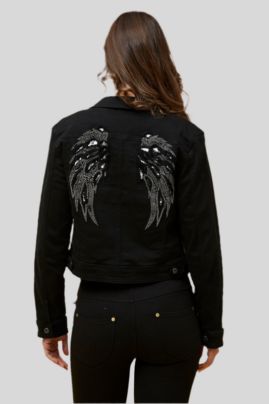 Black jacket w Wings