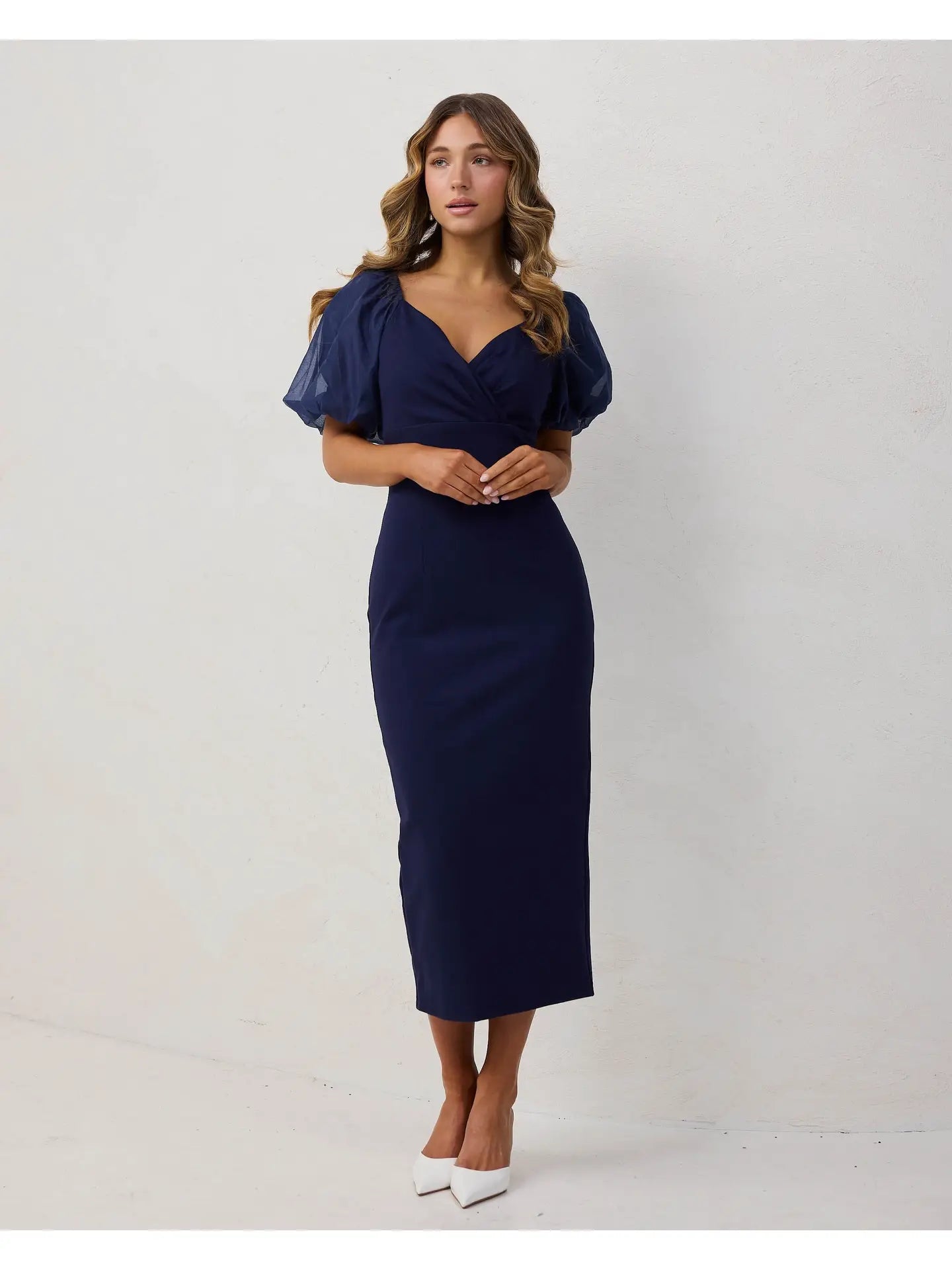 JOCELYN NAVY DRESS