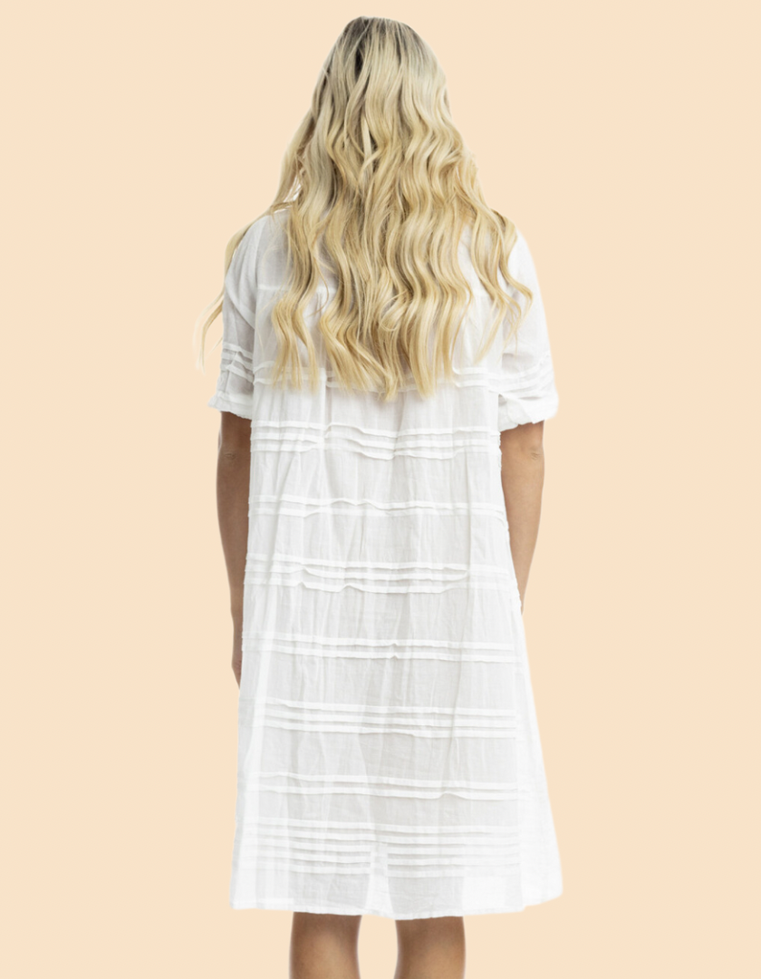 LAURA LINEN DRESS