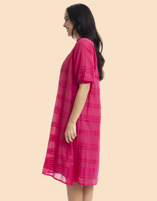 LAURA LINEN DRESS