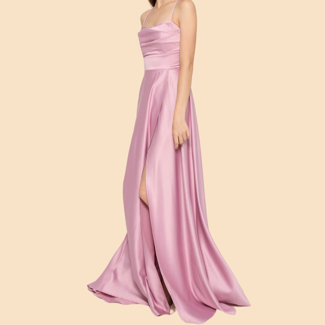 LW209P MARLIE SILK GOWN