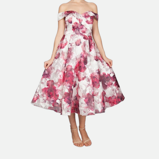 224358 FLORAL DRESS