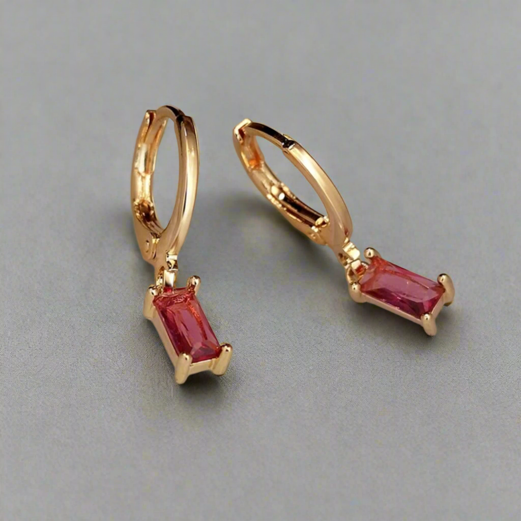 Aria Earrings Pink